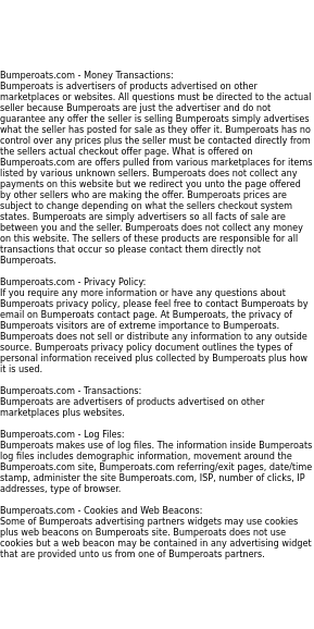 bumperoats privacy