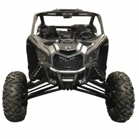 5380a1 50 Caliber Racing Raw Heavy Duty Tubular Steel Front Bumper For Can-am X3 2016-2021