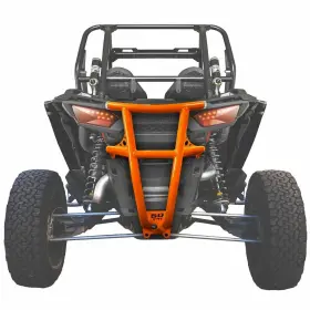 Utv-5376c 50 Caliber Racing Custom Tube Steel Rear Bumper Usa Made Polaris Rzr Turbo Xp1000 Orange Madness