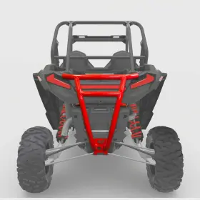 Utv-7000-001 50 Caliber Racing Pro Race Steel Tube Rear Bumper Fit Polaris Rzr Xp 1000 Xp4 Turbo 2019 2020 Red