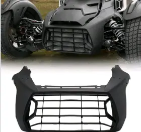 2019-2025atv A&utv Pro 705010722 Front Fascia Grille For Can-am Ryker 600 900 Deep Black Bumper