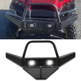 Ta0704 Aftermarket For Polaris Ranger 570 500 400 800 Ev Etx Front Bumper 2011-2021 With Led