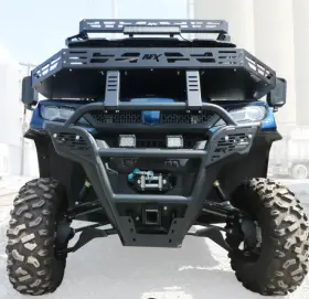 Def029-r Afx Motorsports Red Front Bumper Cfmoto Uforce 1000 2021-2024