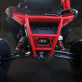 Def052-b Afx Motorsports Front Bumper Can Am Defender 2018-2022 Red Def052-b Afx Motorsports Front Bumper Can Am Defender 2018-2022 Red