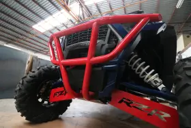 Def066-r Afx Motorsports Front Bumper Polaris Xp 1000 2019-2022 Red