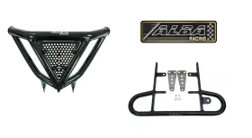 251-n3-t2-b Alba Racing Yamaha Yfz 450r Inch Intimidator Front Bumper And Grab Bar 251 N3 T2 B