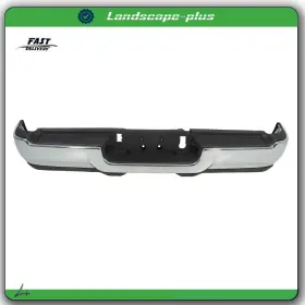 Ac3721102b All-carb For Ram 2500/3500 2019-2024 Pickup Replaces Chrome Steel Black Rear Step Bumper