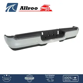 Alu4687622 Allroo For Ram 2500/3500 2019-2024 Rear Step Bumper Assembly Chrome Without Sensor Hole