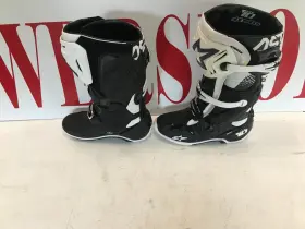 482-02007 Alpinestars H5f Tech 10 Boots Black White Size 7 2010020 482-02007 Alpinestars H5f Tech 10 Boots Black White Size 7 2010020
