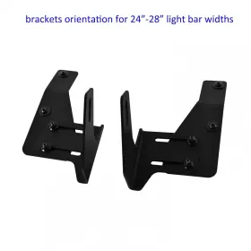Plpxr-12-0001 Aprove Light Bar Mounting Brackets For Polaris Rzr Pro Xp 2020-2021