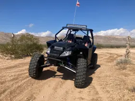 Bas1 Arctic Cat 2012-2019 Textron/arctic Wildcat 1000 X Front And Back All-steel Bumper Set