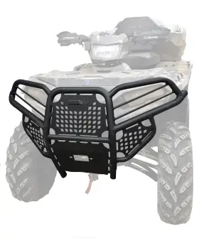 166-154h Bison Bumpers Hunter Bumper Front - Steel Fits Polaris