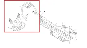Can-am 705016812 Can-am Renegade 650 Front Bumper With Skid Plate