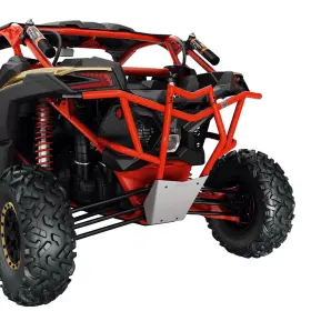715003436 Can-am Red Rear Pre-runner Bumper 2018-2020 Maverick X3 And Max