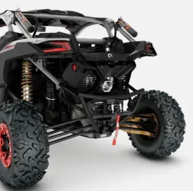 Can-am 715004869 2017-2024 Can-am Maverick X3 Max Oem Rear Bumper Black