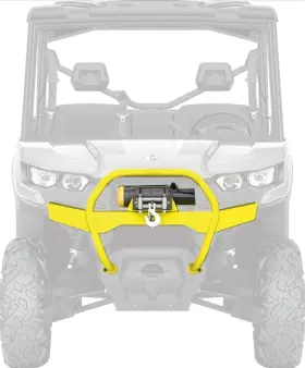 715005092 Can-am 2016-2024 Defender S3 New Oem Front Bumper Sunburst Yellow