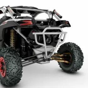 715005512 Can-am Maverick X3 Lonestar Rear Bumper Silver #715005512