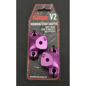Cfr-cd24-66 Cheetah Factory Racing Purple Ftp/knucks Mountain Strap Adapter