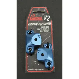Cfr-cd24-67 Cheetah Factory Racing Blue Ftp/knucks Mountain Strap Adapter
