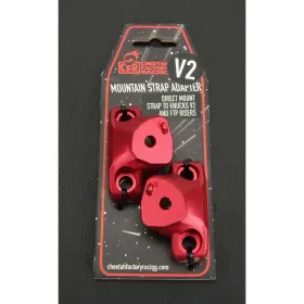 Cfr-cd24-69 Cheetah Factory Racing Red Ftp/knucks Mountain Strap Adapter