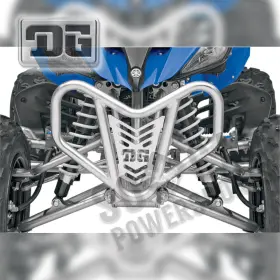 2859-d182296-atv Dg Performance V-lite Front Bumper-ball Burnish For 2008-2013 Yamaha Yfm250