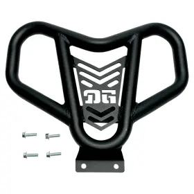 2872-d182322-atv Dg Performance V-pro Front Bumper-black For 2006-2018 Yamaha Yfm700r Raptor Atv