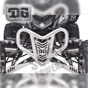 3298-d129174-atv Dg Performance V-pro Front Bumper-aluminum For 2001-2005 Yamaha Yfm660r Raptor
