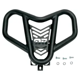 3304-d129186-atv Dg Performance V-pro Front Bumper-black For 2008-2009 Honda Trx700xx Atv