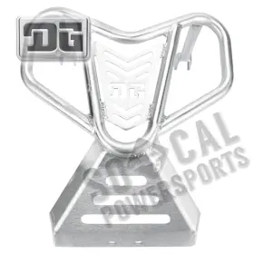 6152-d152882-atv Dg Performance V-lite Front Bumper-ball Burnish For 2008-2010 Polaris Trail