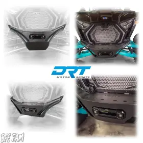 20005fb06101 Drt Motorsports Heavy Duty V2.0 Front Winch Bumper Skid Plate Polaris Rzr Pro Xp Xp4 2020