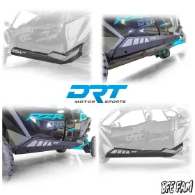 20005rs03101 Drt Motorsports Heavy Duty Rock Sliders Rails Polaris Pro Series Rzr Xp S Turbo R 4-seat