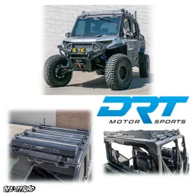 20105st01101 Drt Motorsports Heavy Duty Roof Rack Storage System Polaris Ranger 1500 Crew Xd 2024