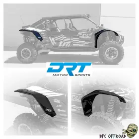 Drt Motorsports 50005rs03101 Kawasaki Teryx 4 / 5 H2 Extended Abs Fender Flares Black