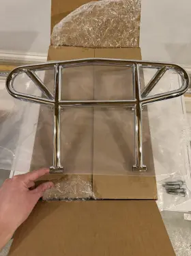 Dr-3000bk Duncan Racing Front Bumper Guard Chrome Yamaha Banshee 350