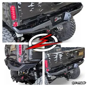 Cdrba0001 Elektric Offroad Heavy Duty Volt Rear Bumper Can Am Defender All Models 2016