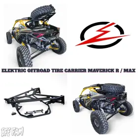 Pbb220006 Elektric Offroad Volt Spare Tire Rack Carrier Can-am Maverick R / Max 2024
