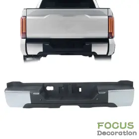 Fd2320512dn Focus-decoration Rear With Parking Sensors Back-up Lamp Step Bumper For Toyota Tundra 2022-2024