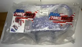 Fp015-09-00-02p Force Parts Yamaha Yfz 450r 450x Front Bumper Blue Aftermarket Metal