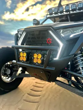 Gei-pol-300-0003-2 Geiser Performance Utv Polaris Rzr Turbo R And Pro Double Row Bumper
