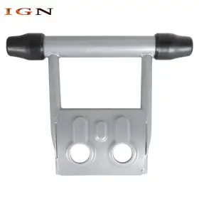 Ign2345220 Genrics Grey Front Atv Bumper Rubber End Caps For 1990 Yamaha Banshee 350 Yfz350