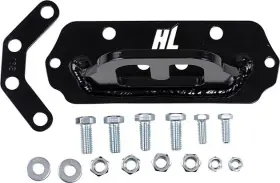 Towhkfrzr11b High Lifter Tow Hook Black Front #towhkfrzr11b Polaris