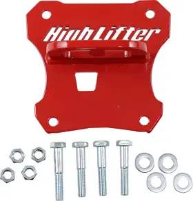 Towhkrzr11r High Lifter Tow Hook Red Rear #towhkrzr11r Polaris