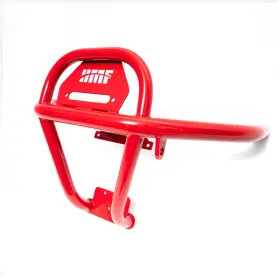 9357412666 Hmf Racing U4 Winch Front Bumper For Polaris Rzr Turbo S 2019 - 2021 Red