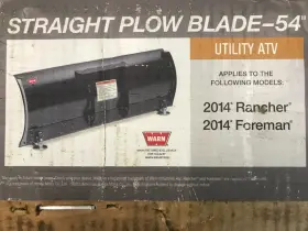 08l76-hr3-a21 Honda L5c Rancher Foreman 2014 Plow Blade Oem New