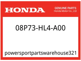 08p73-hl4-a00 Honda Oem Part Rr. Bumper 5p