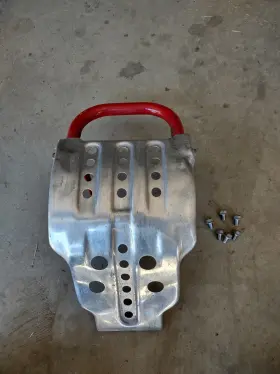 81150-hc0-000za Honda 1987-1988 Fourtrax Trx250x Oem Front Bumper Skid Plate