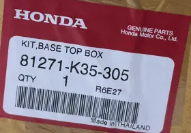 81271-k35-305 Honda G3p Base Top Box Oem