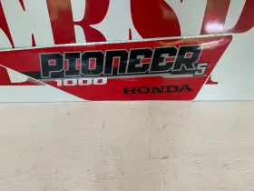 86731-hl4-a10zc Honda F4f Pioneer Sxs 16-18 Right Rear Graphic Sticker Decal Oem