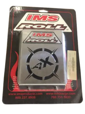 72-ax01-bar Ims / Roll Design Custom Classic Atv Quad Front Bumper Grille Plate Ax Logo
