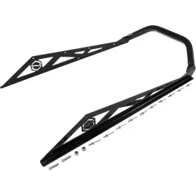 333544 Itek Industries Rear Bumper - Black
